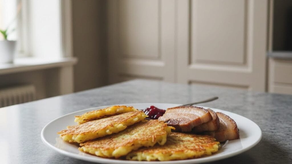 Raggmunkar med fläsk