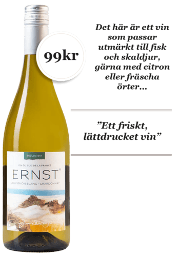 ERNST ekologiska Sauvignon Blanc Chardonnay