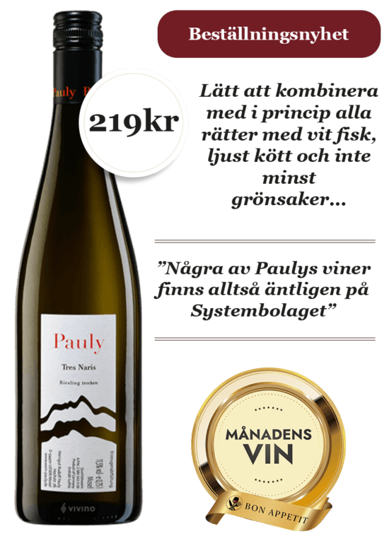 Pauly Tres Naris Riesling Trocken 2024