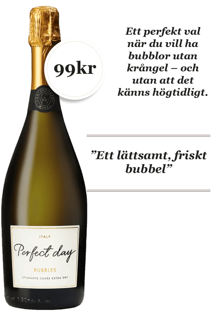 Perfect day Bubbles Spumante Cuvée Extra Dry 1 Perfect day Bubbles Spumante Cuvee Extra Dry