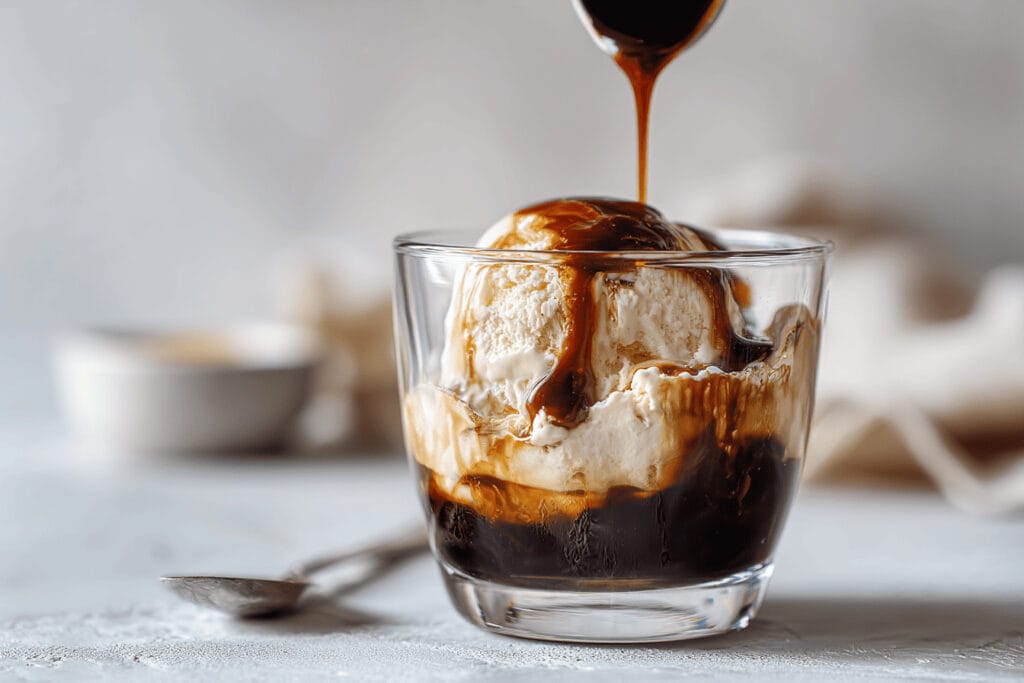 Affogato – espresso med vaniljglass