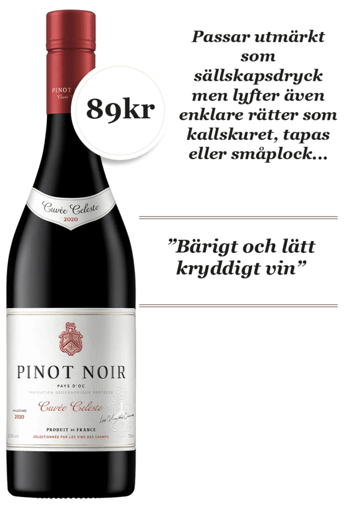 Pinot Noir Cuvee Celeste