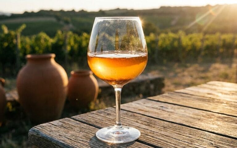 Upptäck tjusningen med trendigt orangevin