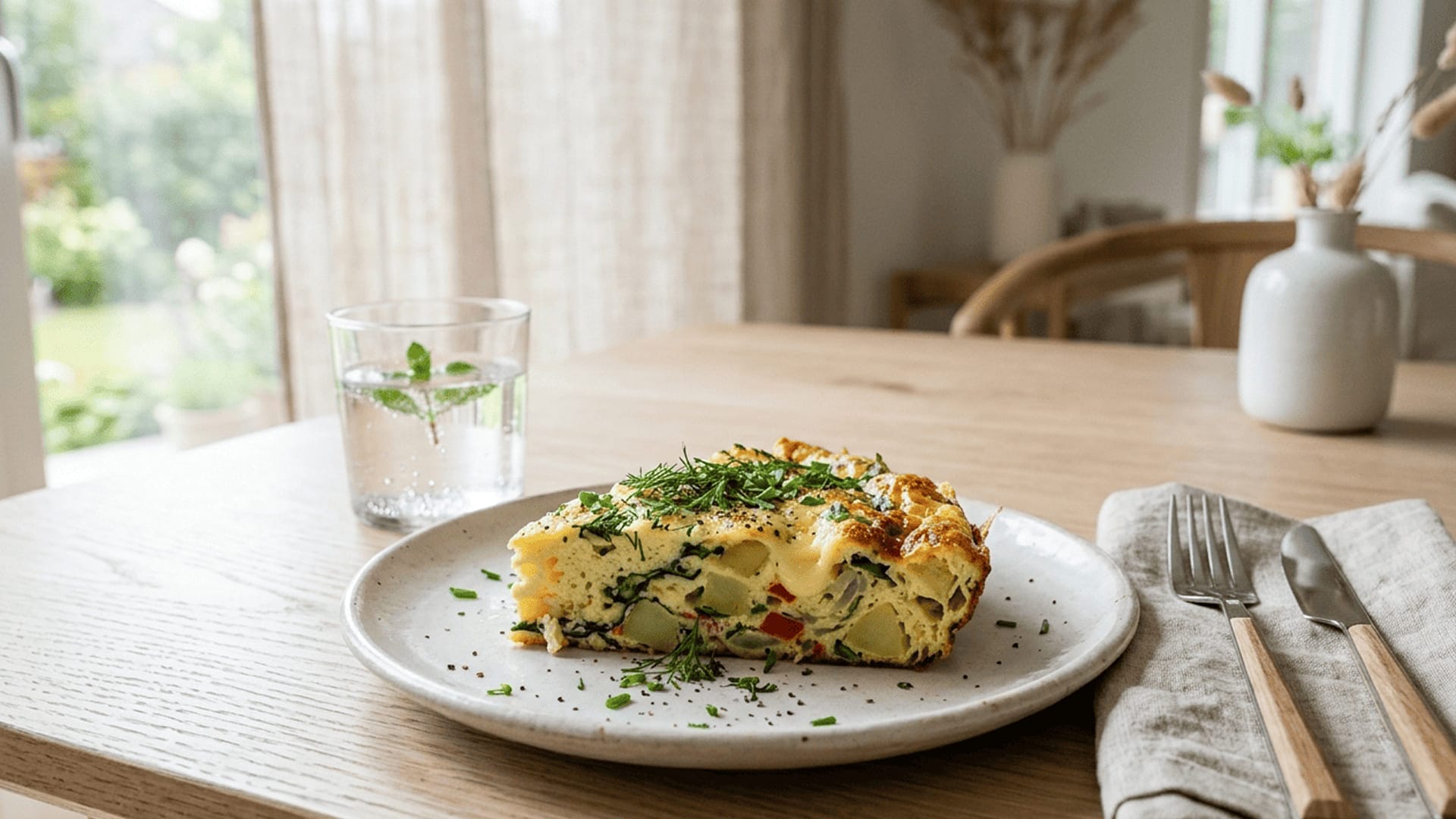 Frittata på allt-i-kylen