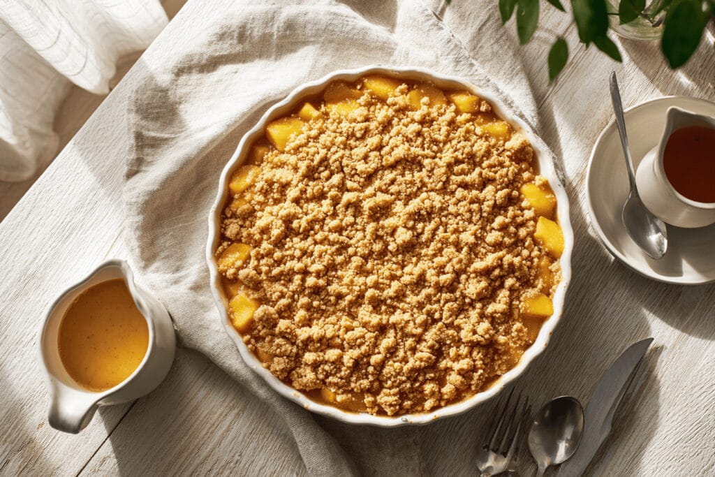 Smulpaj på ledsen frukt