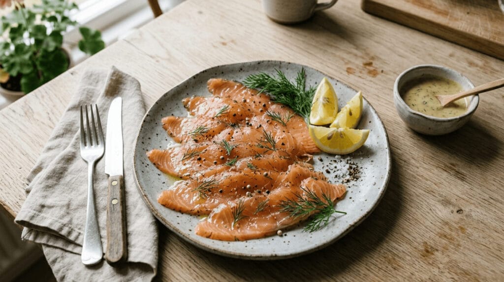 bonappetit gravad lax topdown