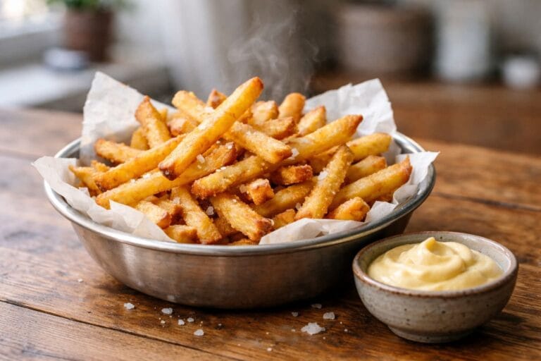 Så gör du perfekt frasiga pommes enligt Tommy Myllymäki