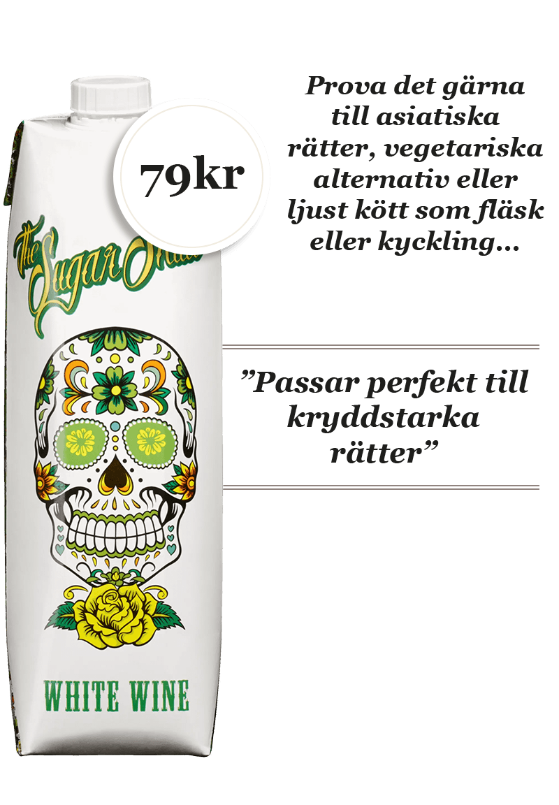 The Sugar Skull White Wine