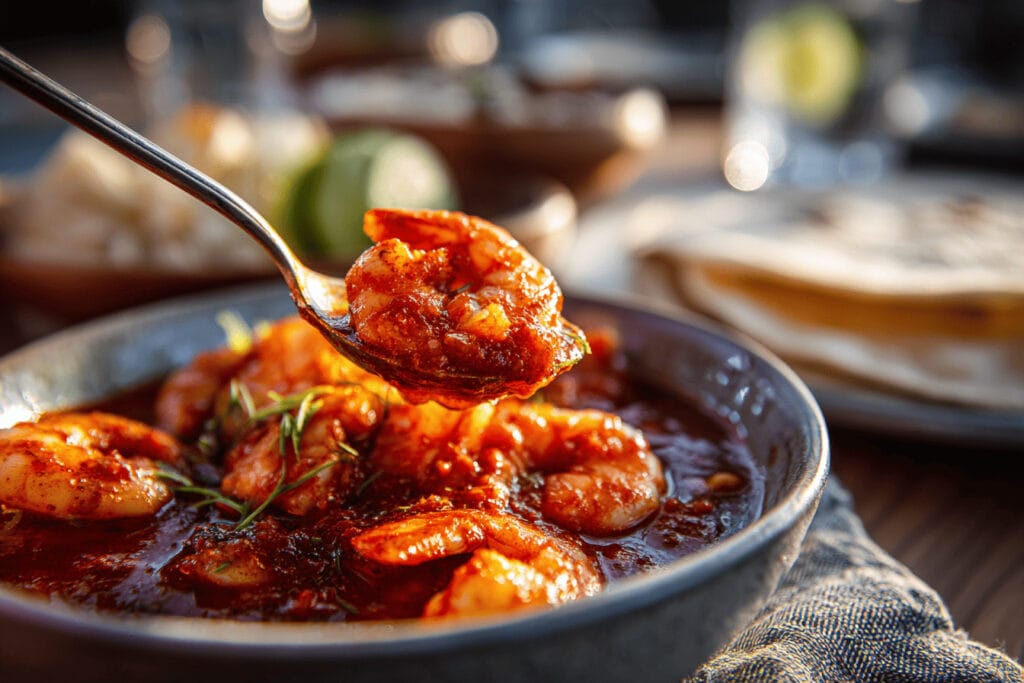 Camarones a la diabla