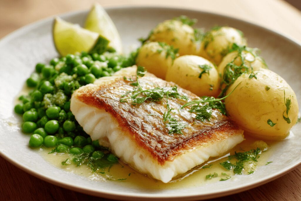 bonappetit stekt torsk potatis