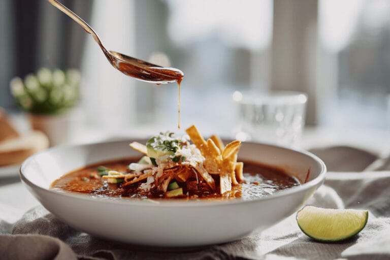 Tortillasoppa (Sopa Azteca)