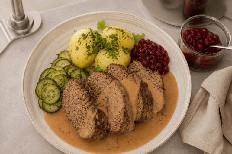 Saftig köttfärslimpa