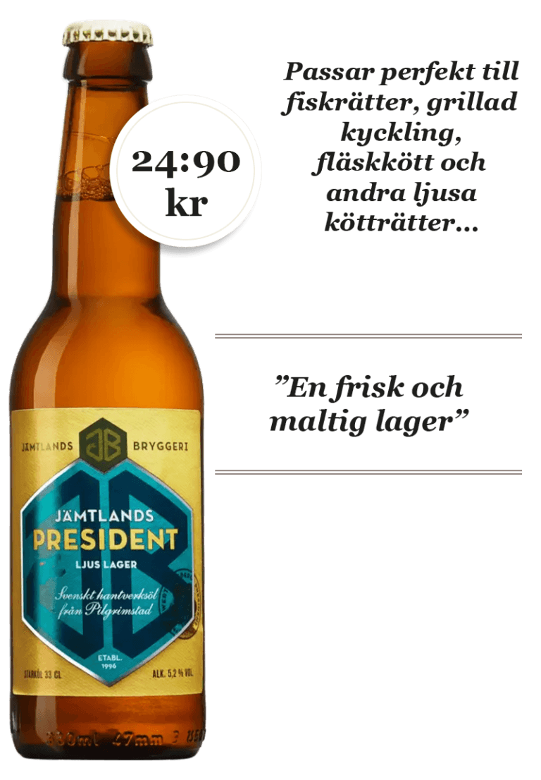 Jämtlands President Ljus Lager