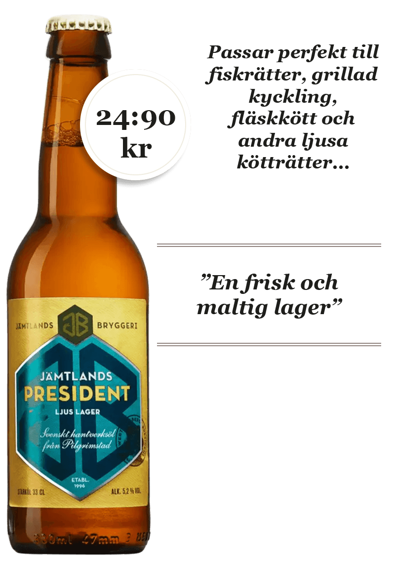 Jämtlands President Ljus Lager