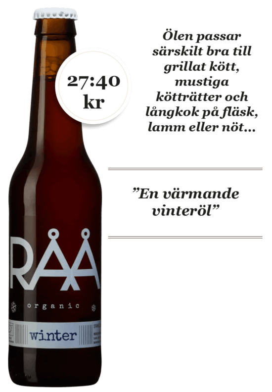 Raa Bryggeri Organic Winter