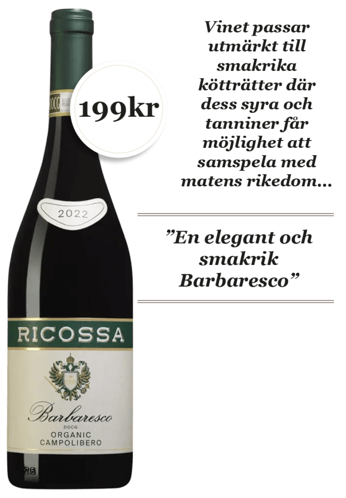 Ricossa Campolibero Barbaresco Organic 1 Ricossa Campolibero Barbaresco Organic