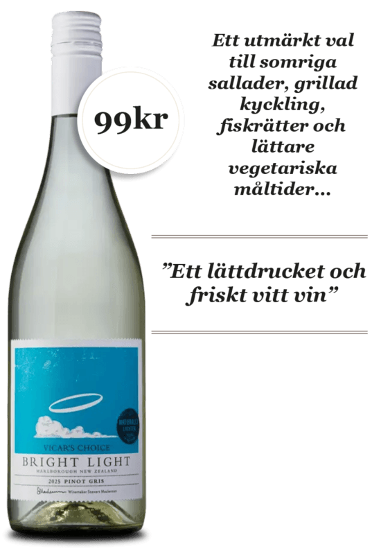 Saint Clair Vicars Choice Pinot Gris Bright Light