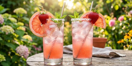 Svalkande Strawberry Paloma