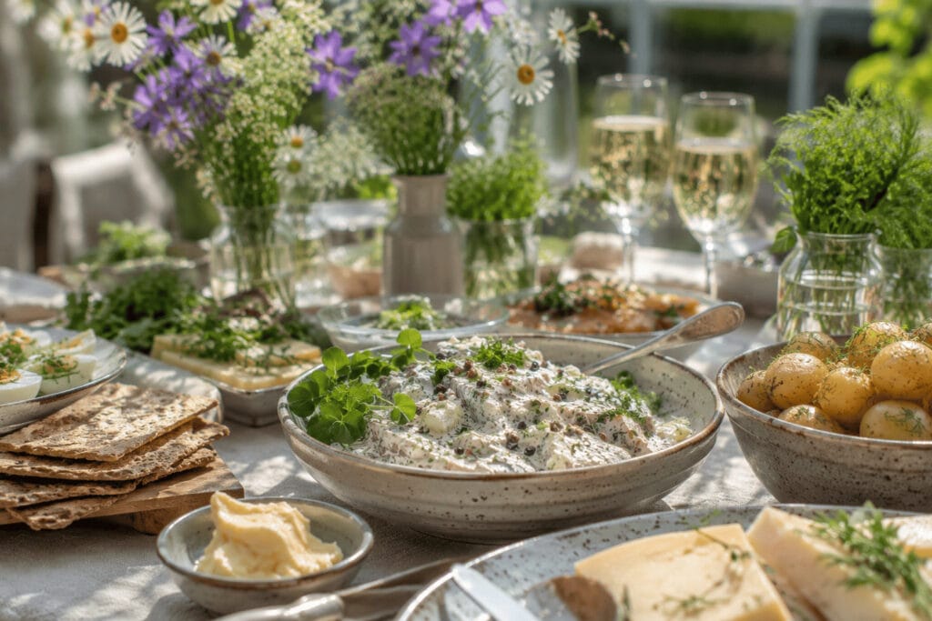 Fredrik Eriksson avslöjar receptet bakom årets sill 2026 2 midsommarbord sill buffe 2026