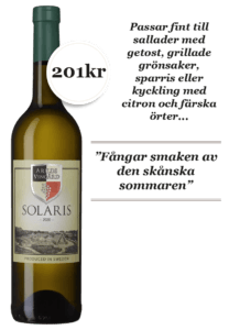 Arilds Vingård Solaris