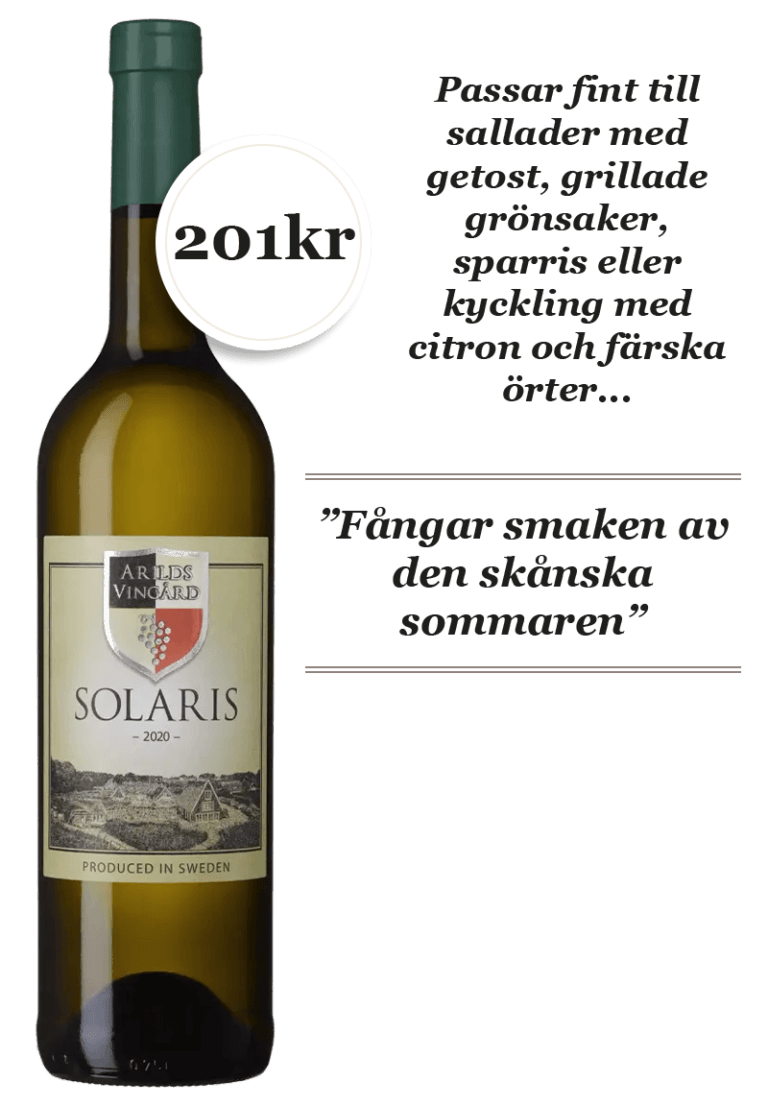 Arilds Vingård Solaris