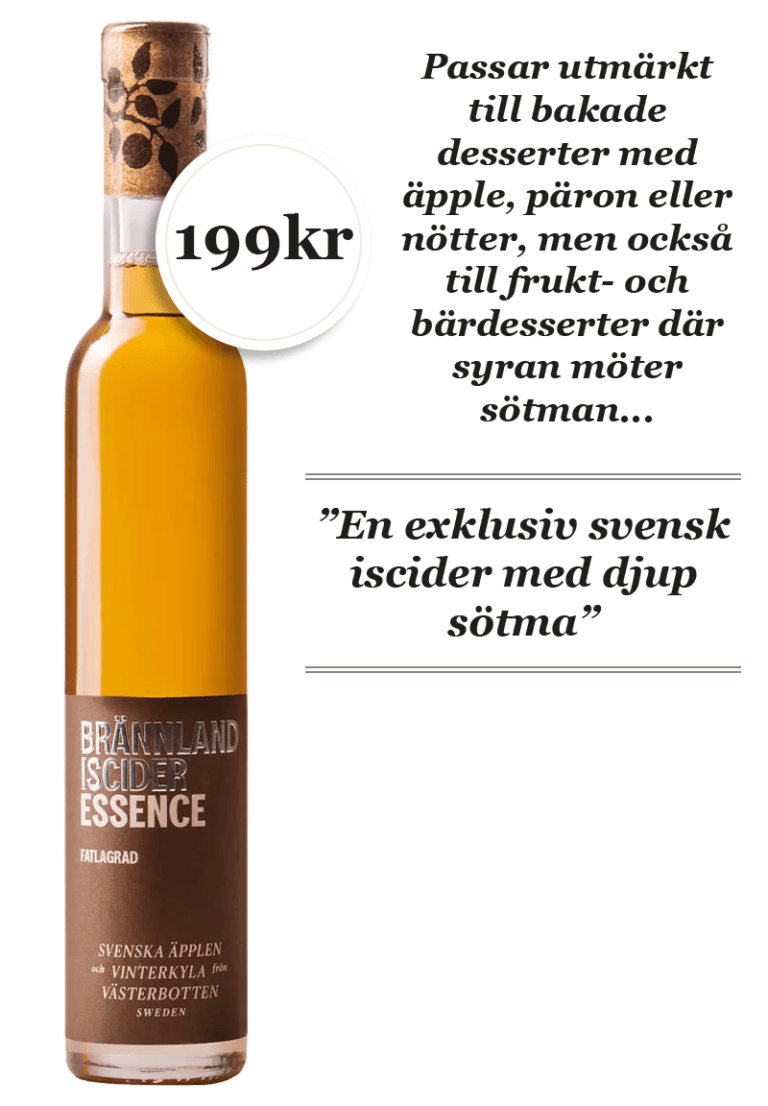 Brännland Iscider Essence fatlagrad