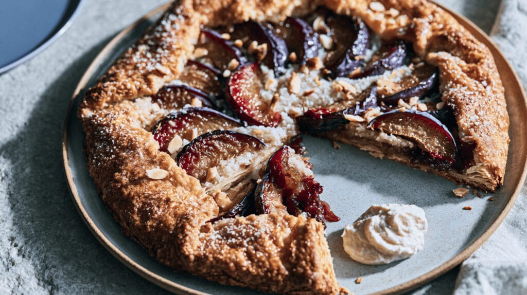 Rustik plommongalette