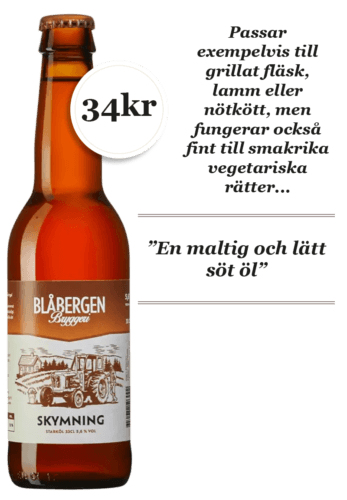 Blabergen Skymning