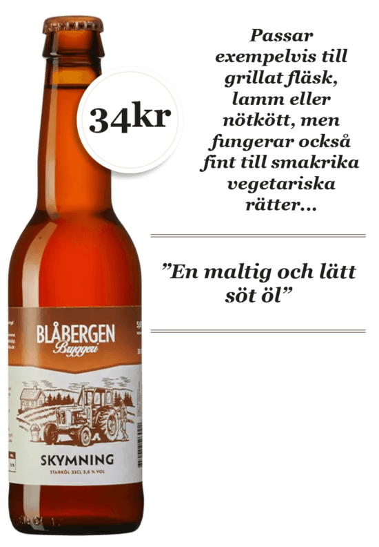 Blabergen Skymning