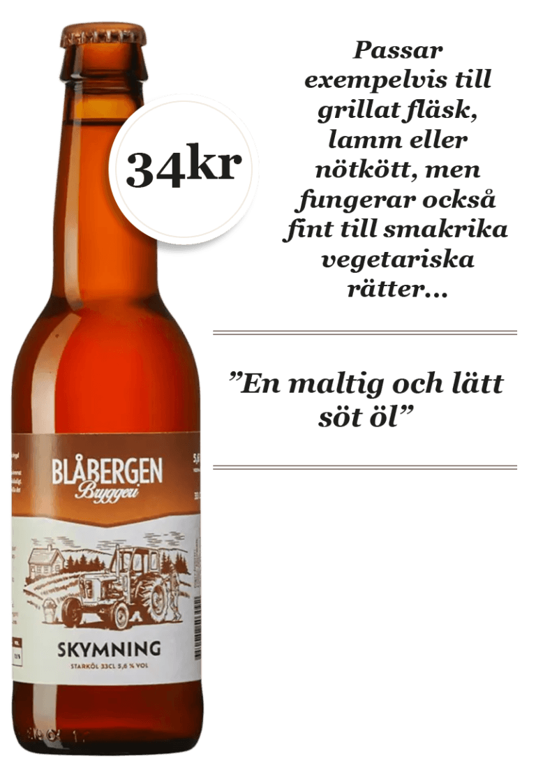 Blåbergen Skymning