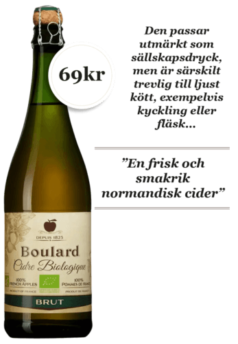 Boulard Cidre Biologique