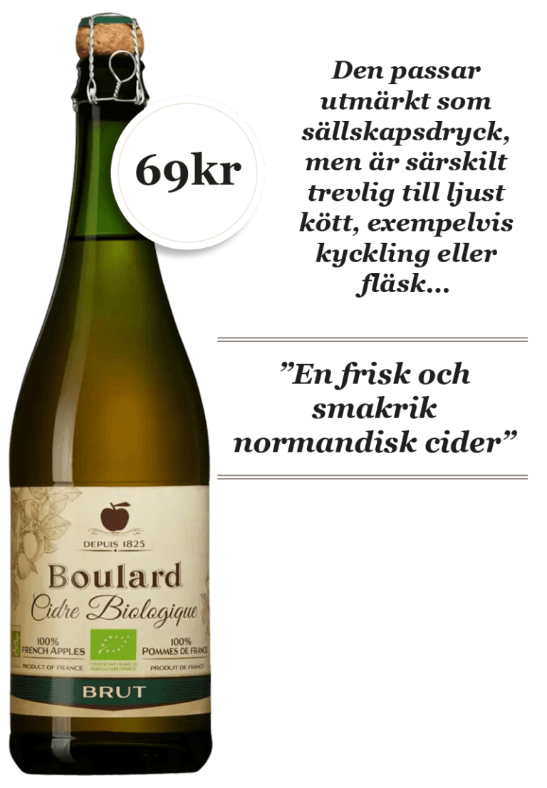 Boulard Cidre Biologique