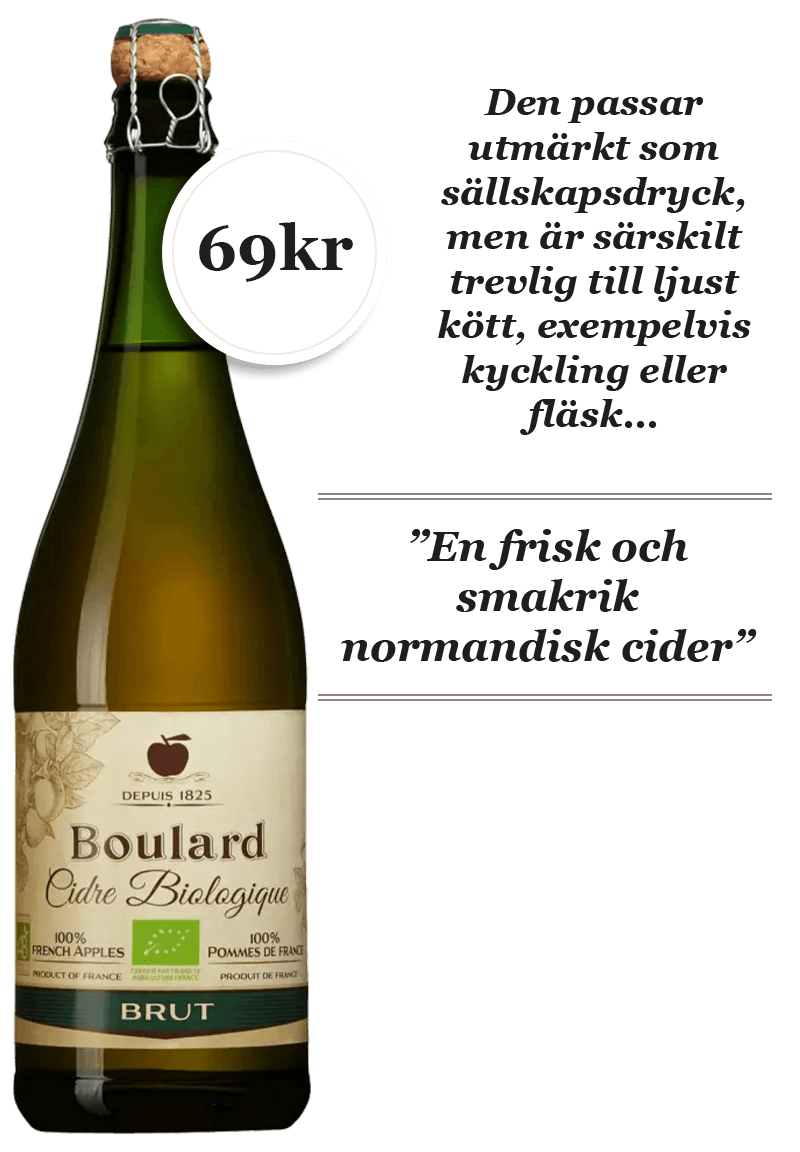 Boulard Cidre Biologique