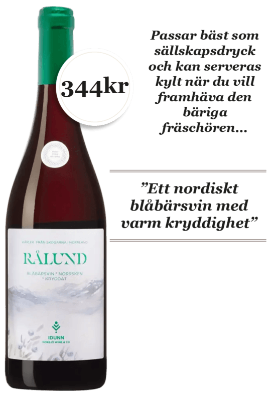 Ralund Norrsken Kryddat vin av Blabar