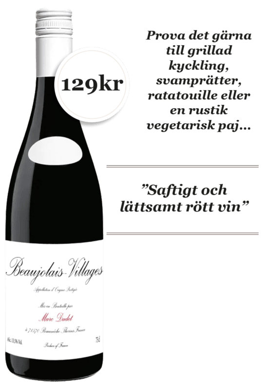 Beaujolais Villages Marc Dudet