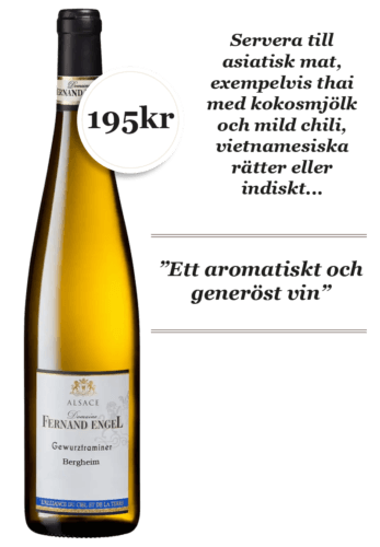 Domaine Fernand Engel Gewurztraminer Bergheim