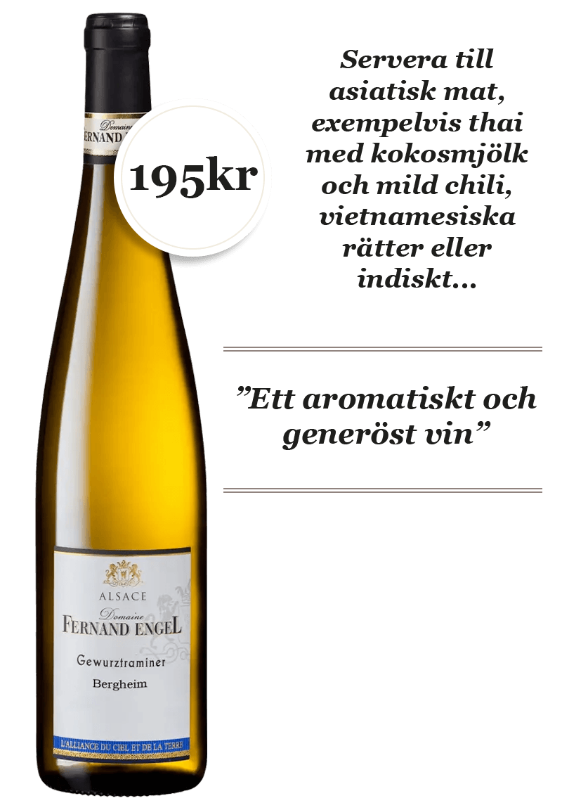 Domaine Fernand Engel Gewurztraminer Bergheim