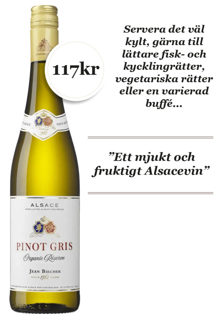 Jean Biecher Pinot Gris Organic Reserve