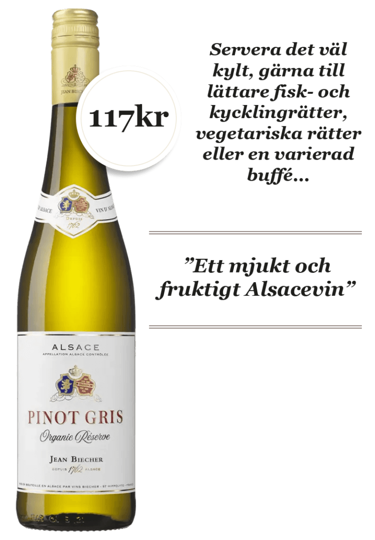 Jean Biecher Pinot Gris Organic Réserve