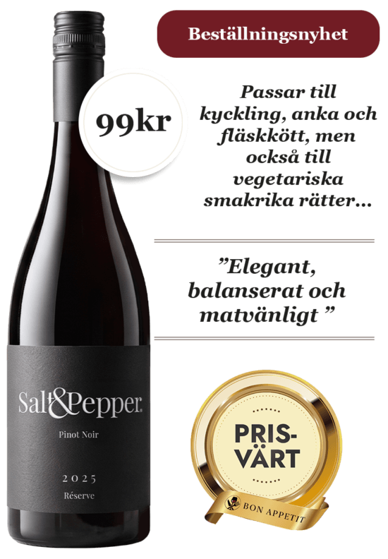 Salt Pepper Pinot Noir Reserve